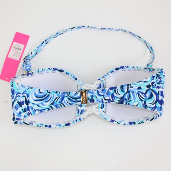 Lilly Pulitzer Call My Shell Phone Bandeau Bikini - Picture 4 of 4